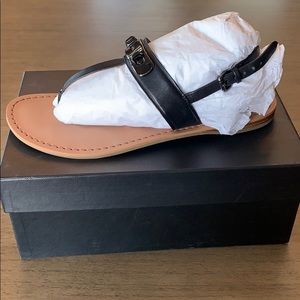 NIB Coach Gracie Sandals - Black 8.5